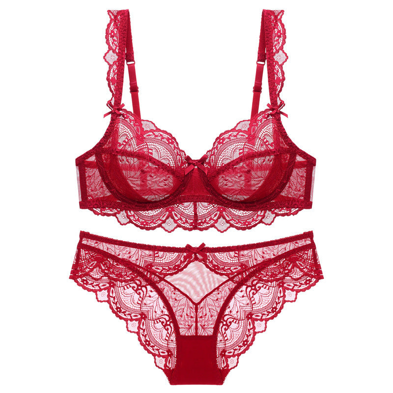 Scarlet Bloom – Lightweight Lace Set