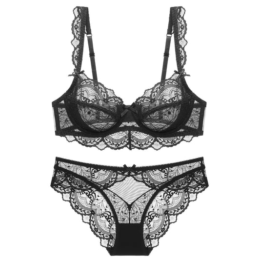 Scarlet Bloom – Lightweight Lace Set